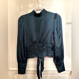 Open Back Long sleeve shirt